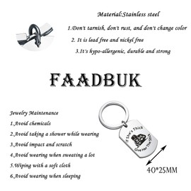 FAADBUK Welder Keychain Welding Gift If She's Thick Give Her The Stick for Her (Welder Keychain)