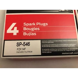 OEM SET OF 8 GENUINE OEM FORD MOTORCRAFT SP-546 SAME SP-515  SPARK PLugs  PZK14F