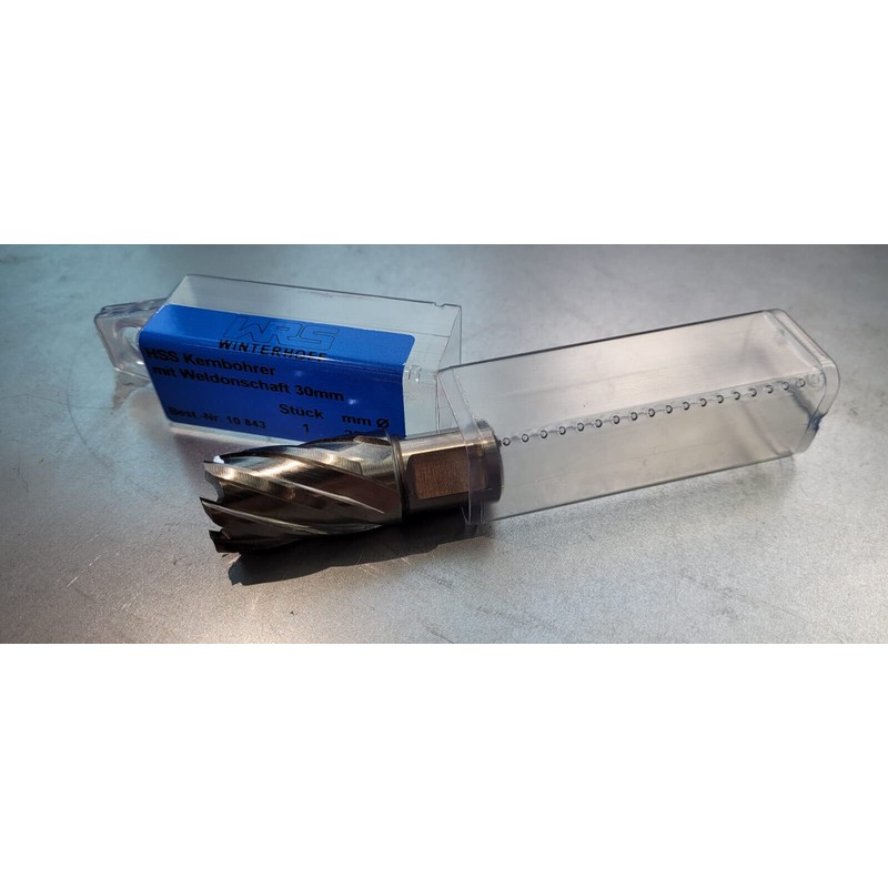 WRS Precision Core Drill Bit Made of HSS, 30 mm