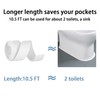 Caulk Tape Self Adhesive, 2 Rolls Waterproof Toilet Caulk Strip,