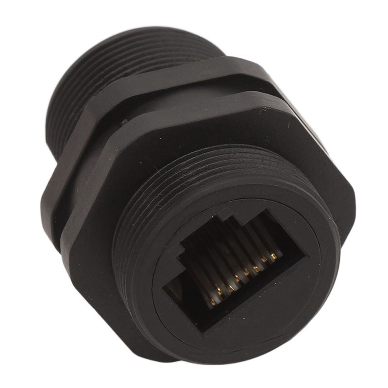 1 Pair SPX Plug to RJ45 Adapters Waterproof 1200Mbps Transfer