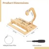 Wooden Soap Cutter, Handmade Soap Cutting Tool with Adjustable Wire