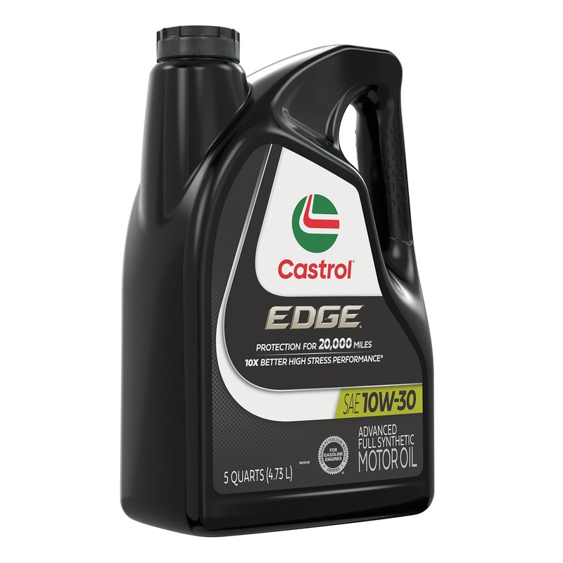 Castrol EDGE 10W-30 Advanced Full Synthetic Motor Oil, 5 Quarts