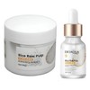 2 Pz Crema Facial Aclarante De Arroz, Hidratante Y Serum