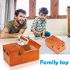 HRLORKC Useless Box with Surprises Wooden Useless Box Fully Assembled