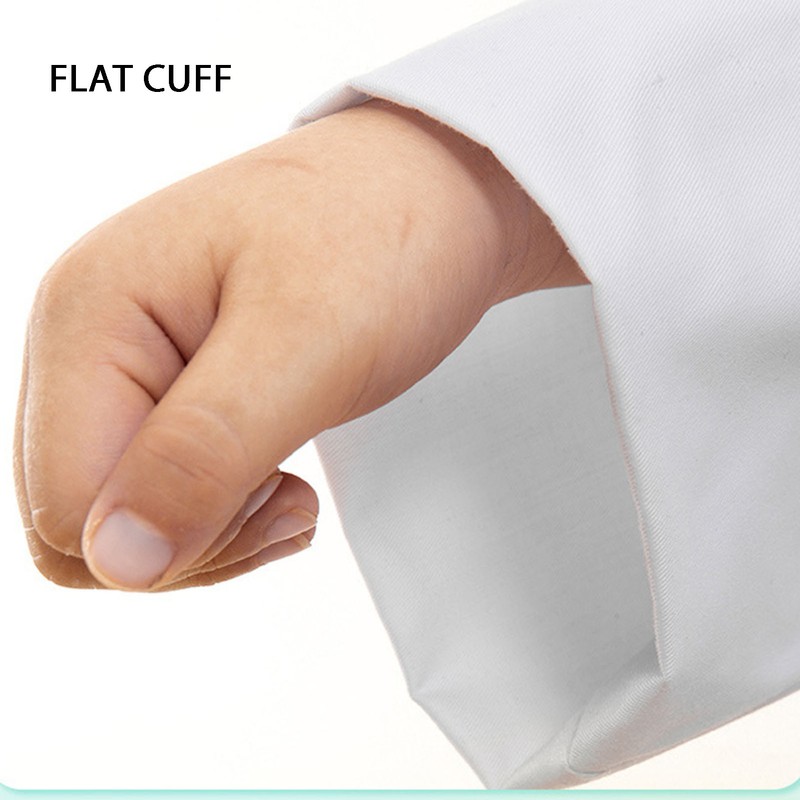 Children Laboratory Coats Turn Down Collar Adjustable Realistic Role Play