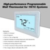 Programmable Auto Changeover Thermostat for Home, Conventional Single-Stage Systems,1 Heat/1