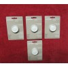 White (4) White LUTRON Knobs for Volume Control, dimmer, fan