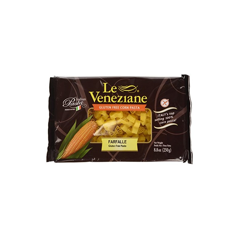 Le Veneziane Italian Gluten Free Corn Pasta Farfalle 250