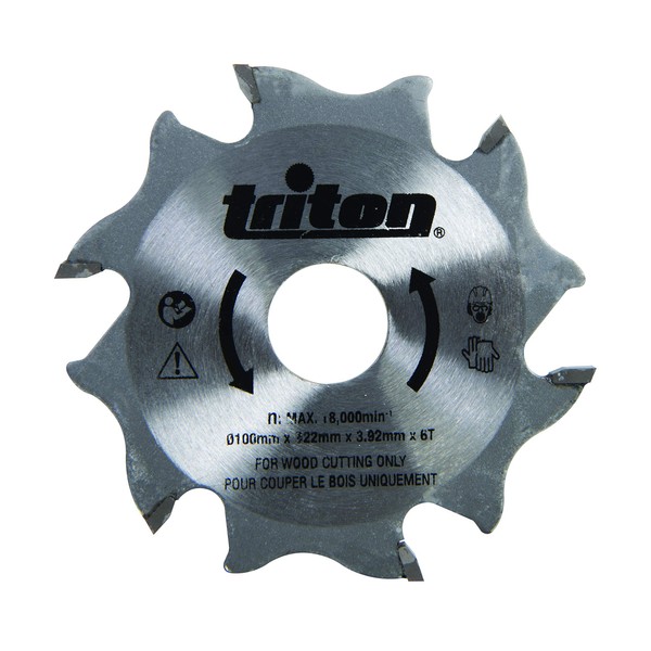 Triton Biscuit Jointer Blade 100mm TBJC Replacement Blade (899068)