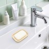 Double Layer Draining Soap Dish, Plastic Dishwashing Sponge Soap Holder