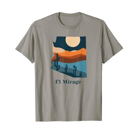 El Mirage Arizona Desert Style Boho AZ Landscape T-Shirt