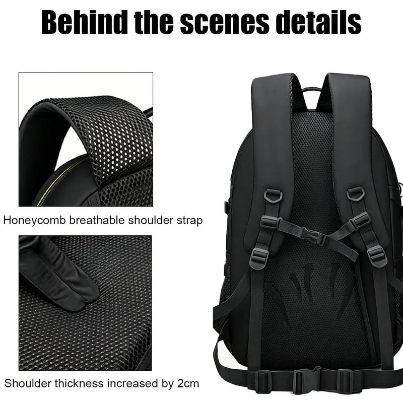 PEAGLOB Travel Laptop Backpack Sport Basketball Bag Large Capacity Backpack