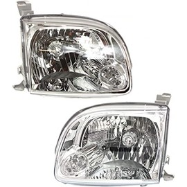 For 2005 2006 Toyota Tundra Pair Headlights Driver and Passenger Side Regular Cab | Access Cab TO2502166 TO2503166 | 81150-0C040 81110-0C040