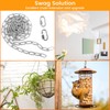 6 Feet Chain for Chandelier Silver, 120 Pounds Pendant Light