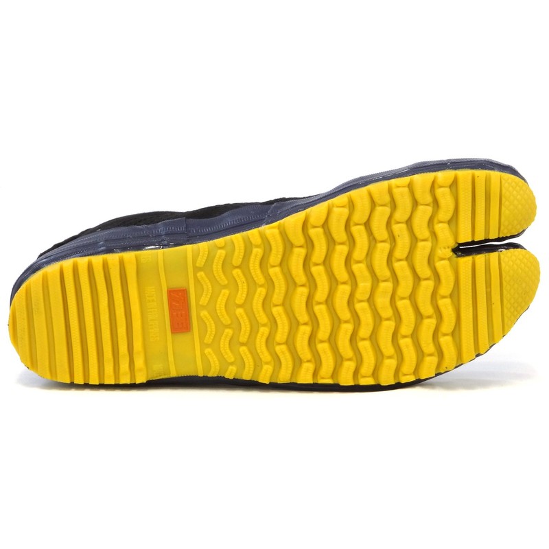 Rikioh KH5 Light Underground Tabi, 5 Pieces, Black, Black