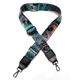 Lahviuu Crossbody Handbag Straps,Wide Shoulder Strap Adjustable Replacement Bag Strap with Metal Swivel Hooks,Shoulder Straps for Bags Women Men(Style 1)