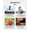 Bluetooth Fingertip Pulse Oximeter, Blood Oxygen Saturation Monitor and Pulse