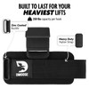 DMoose Weight Lifting Hooks for Heavy Duty Workouts - Color: