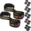 Shelly Weight Lifting Straps Figure 8 with Padded Cuff Wrist
