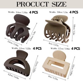 SEPWGUMD Small Hair Clips for Women - Versatile Hair Accessories for All Occasions - Small, Durable, and Comfortable Hair Clips for Thin Hair, Mini Claw Clips, and Barrette Cheveux Femme.