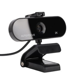Rosvola Webcam 2K Cámara Web 5MP con Micrófono para Ordenador