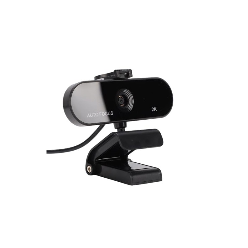 Rosvola Webcam 2K Cámara Web 5MP con Micrófono para Ordenador