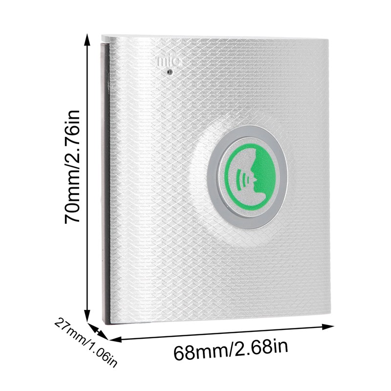 2 Way Voice Intercom Anti Interference Wireless 1 Key Operation