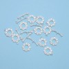 Unbranded 925 Sterling Silver OT Clasp Size 11x17mm 2 Sets