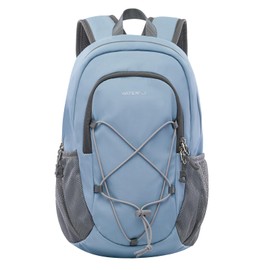 WATERFLY - Mochila pequeña de senderismo de 12 litros: bolsa de viaje ligera, para camping, fitness, ciclismo, deportes al aire última intervensión, para mujeres y hombres, Azul/claro, Pequeño