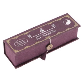 GURU SHOP Himalayan Herbs Incense Sticks, Juniper, Gift Box, Self Realization, Brown, 14.5 x 4.5 x 3.5 cm, Incense Sticks from Tibet, Nepal