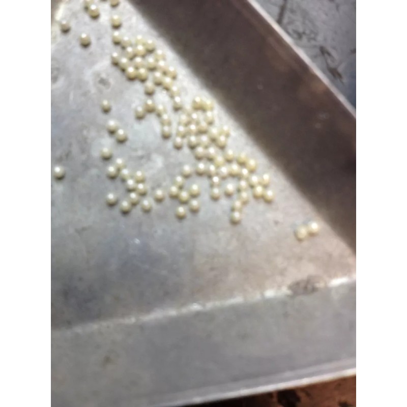 Unbranded 6 Pc SEED PEARLS LOOSE 1.2MM TO 1.7MM HARD