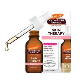 Palmer's Cocoa Butter Formula Moisturizing Skin Therapy Oil for Face with Vitamin E, C & 10 Pure Facial Oils Blend, Rosehip Oil Fragrance, 1 Ounce