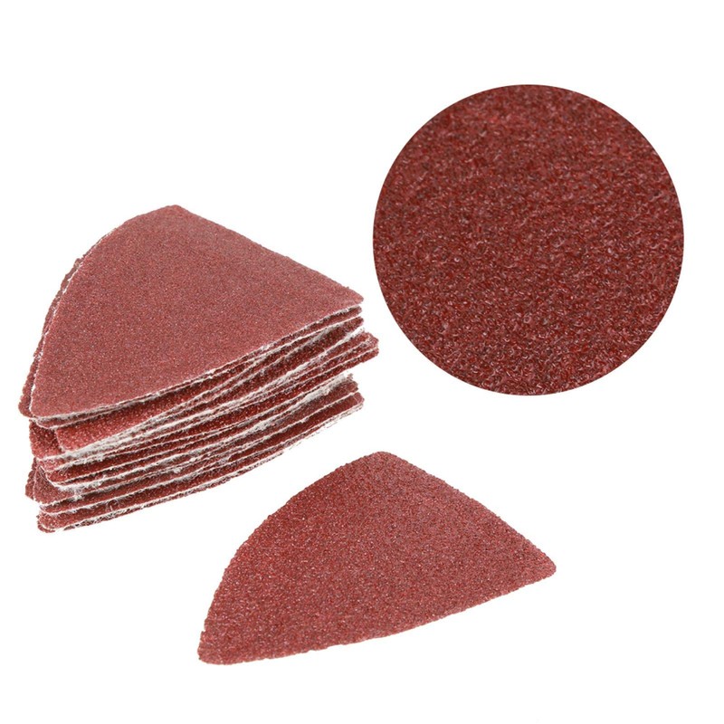 82pcs Oscillating Saw Sanding Kit Triangle Sanding Pads Oscillating Multi