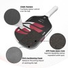 Toolzia Professional Carbon Fiber Pickleball Paddle - Thermoformed 16mm EPP