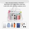 Clear Bag for Stadium Events 12x6x12 Clear Tote Bag for