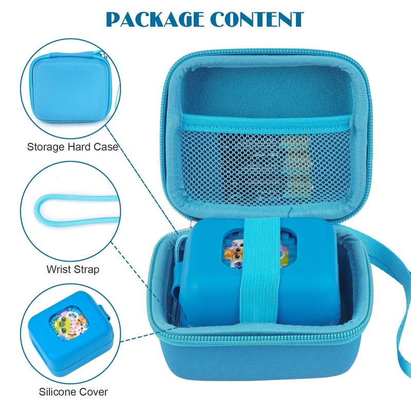 MGZNMTY Carrying Case and Silicone Case for Bitzee Magicals Interactive