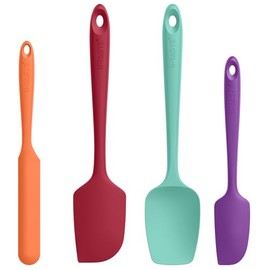 Espátula de silicona resistente a altas temperaturas: U-Taste 315ºC a prueba de calor, de grado alimenticio, de goma, raspador de cocina para hornear,