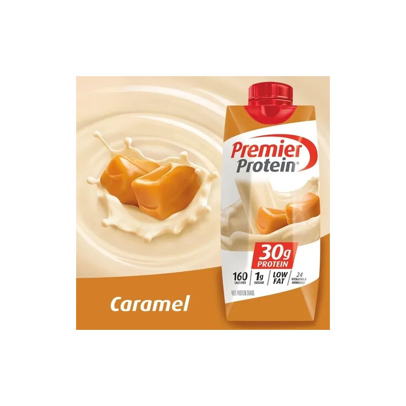 Premier Protein High 12 Malteadas Caramelo