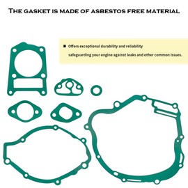Complete Gasket Kit Set & Spark Plug Compatible with Yamaha TTR125 TTR 125 TTR125L TTR125E TTR125LE 2000-2020