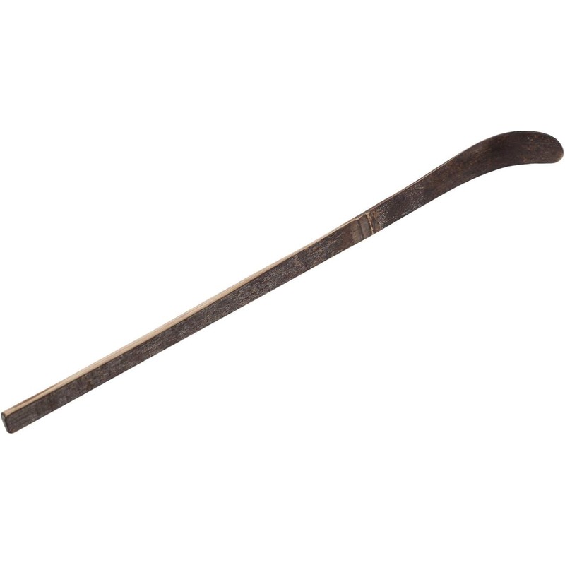 Brown 18cm Bamboo Matcha Scoop Japanese Chashaku Hooked Green Tea