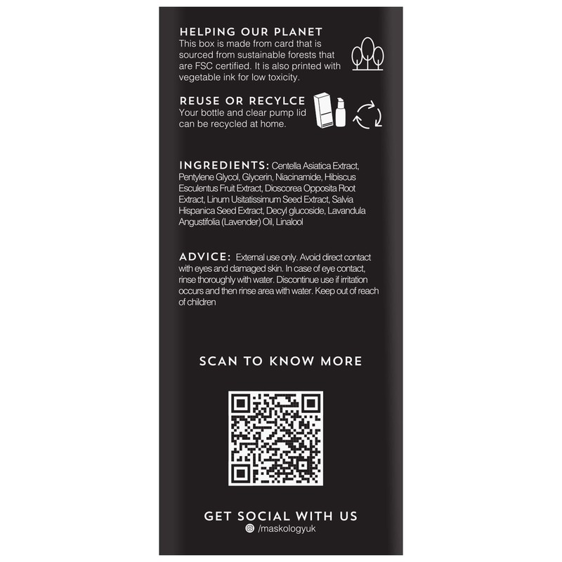 SERUMOLOGY NIACINAMIDE Professional Facial Serum 30ml, 100% Plant Based Natural