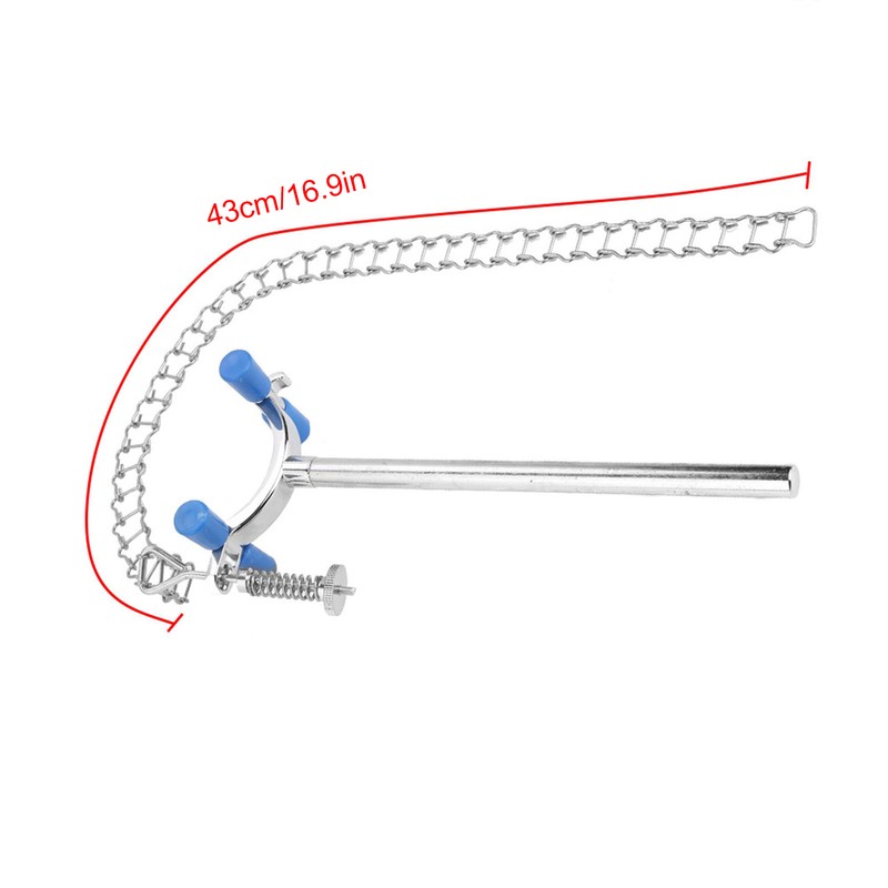 Laboratory Beaker Chain Clamp Clip Beaker Container Fixator Chemical Equipment