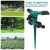 2 Pack Lawn Sprinklers for Yard Large Area, Adjustable 360°