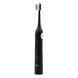 Ooak Electric Toothbrush with 5 Brushing Modes, 2 Advanced Brushes, Black