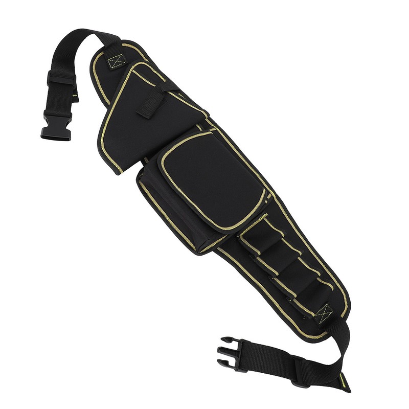 Side Tool Belt Pouch Canvas Multifunctional Waterproof 30kg Load Capacity