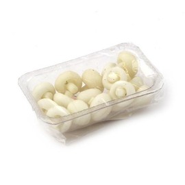 MyTinyWorld Dolls House Miniature Punnet of Closed Mushrooms