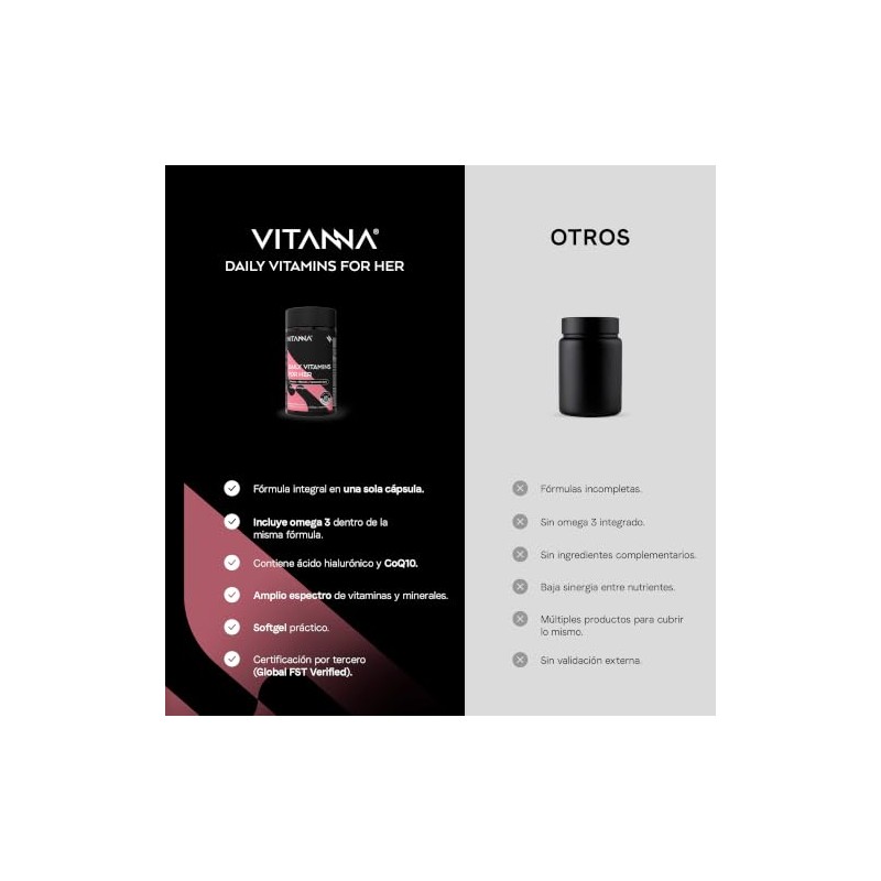 Vitanna Multivitamínico para Mujer