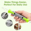 Button Hook with Zipper Pull，One Hand Dressing Aids for Easy