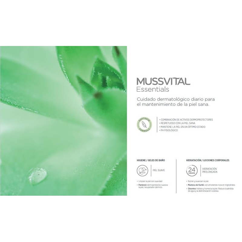 Mussv. Gel Essentia A.Vera 750
